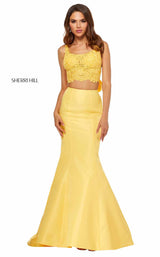 Sherri Hill 52528 Yellow