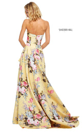 Sherri Hill 52531 Yellow-Print