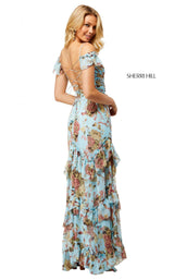Sherri Hill 52533 Light-Blue-Print
