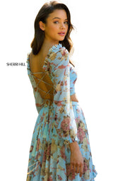 Sherri Hill 52534 Light-Blue-Print