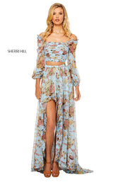 Sherri Hill 52534 Light-Blue-Print