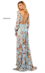 Sherri Hill 52534 Light-Blue-Print