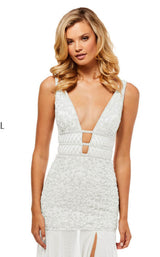 Sherri Hill 52536 Ivory