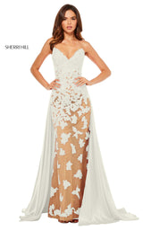 Sherri Hill 52538 Nude/Ivory
