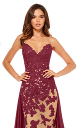 Sherri Hill 52538 Nude-Wine