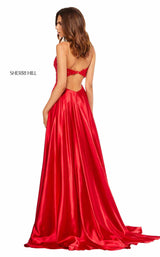 Sherri Hill 52538 Nude/Red