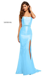 Sherri Hill 52541 Light Blue