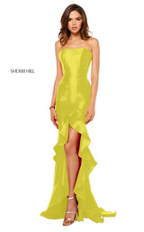 Sherri Hill 52542 Yellow