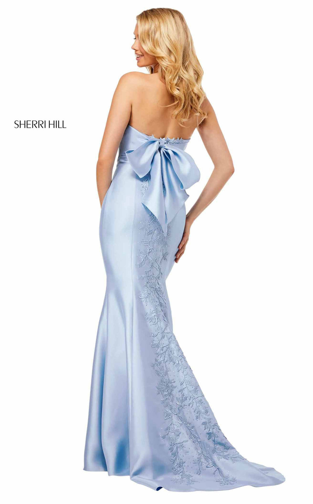 Sherri Hill 52544 Light Blue