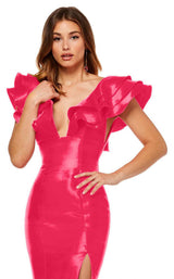 Sherri Hill 52546 Hot Pink