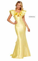 Sherri Hill 52547 Yellow