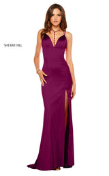 Sherri Hill 52548 Raspberry