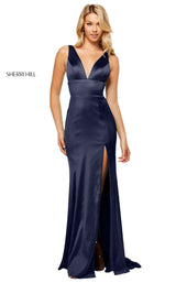 Sherri Hill 52549 Navy