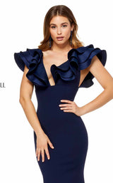 Sherri Hill 52550 Navy