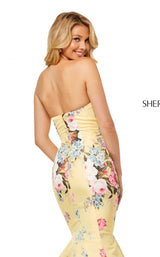 Sherri Hill 52551 Yellow-Print