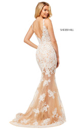 Sherri Hill 52552 Nude/Ivory