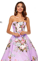 Sherri Hill 52553 Lilac-Print