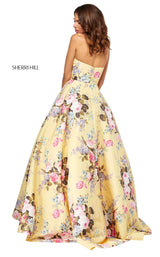 Sherri Hill 52553 Yellow-Print