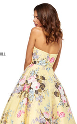 Sherri Hill 52553 Yellow-Print