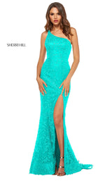 Sherri Hill 52554 Aqua