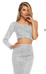 Sherri Hill 52555 Silver