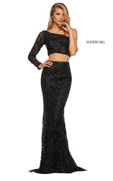 Sherri Hill 52555 Black