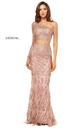 Sherri Hill 52555 Rose Gold