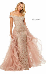 Sherri Hill 52556 Rose Gold