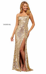 Sherri Hill 52558 Gold