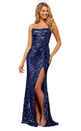 Sherri Hill 52558 Navy