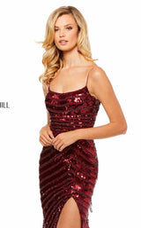 Sherri Hill 52558 Burgundy