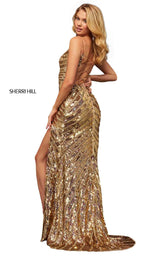 Sherri Hill 52558 Gold