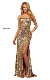 Sherri Hill 52558 Gold