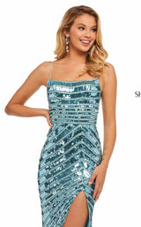 Sherri Hill 52558 Light Blue
