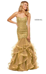 Sherri Hill 52560 Gold