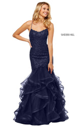 Sherri Hill 52560 Navy