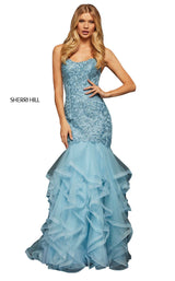 Sherri Hill 52560 Light Blue