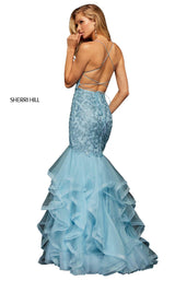 Sherri Hill 52560 Light Blue
