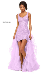 Sherri Hill 52562CL Lilac