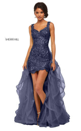 Sherri Hill 52562 Navy