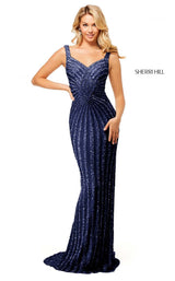 Sherri Hill 52563 Navy