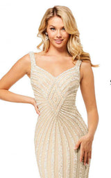 Sherri Hill 52563 Nude/Gold