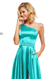 Sherri Hill 52565 Aqua
