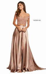 Sherri Hill 52567 Mocha