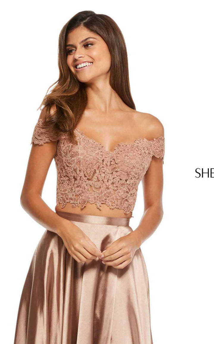 Sherri Hill 52567 Mocha