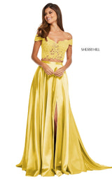 Sherri Hill 52567 Yellow