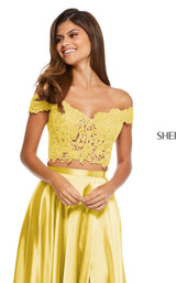 Sherri Hill 52567 Yellow
