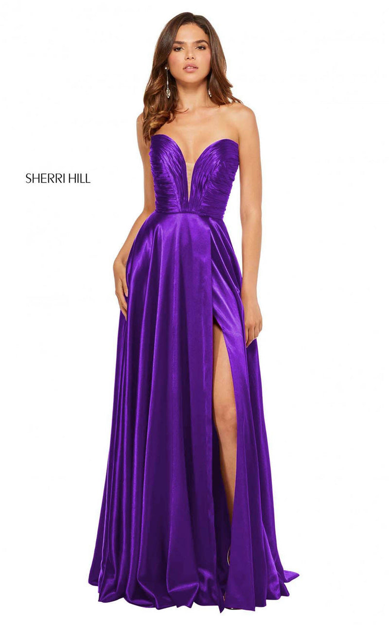 Sherri Hill 52569 Purple