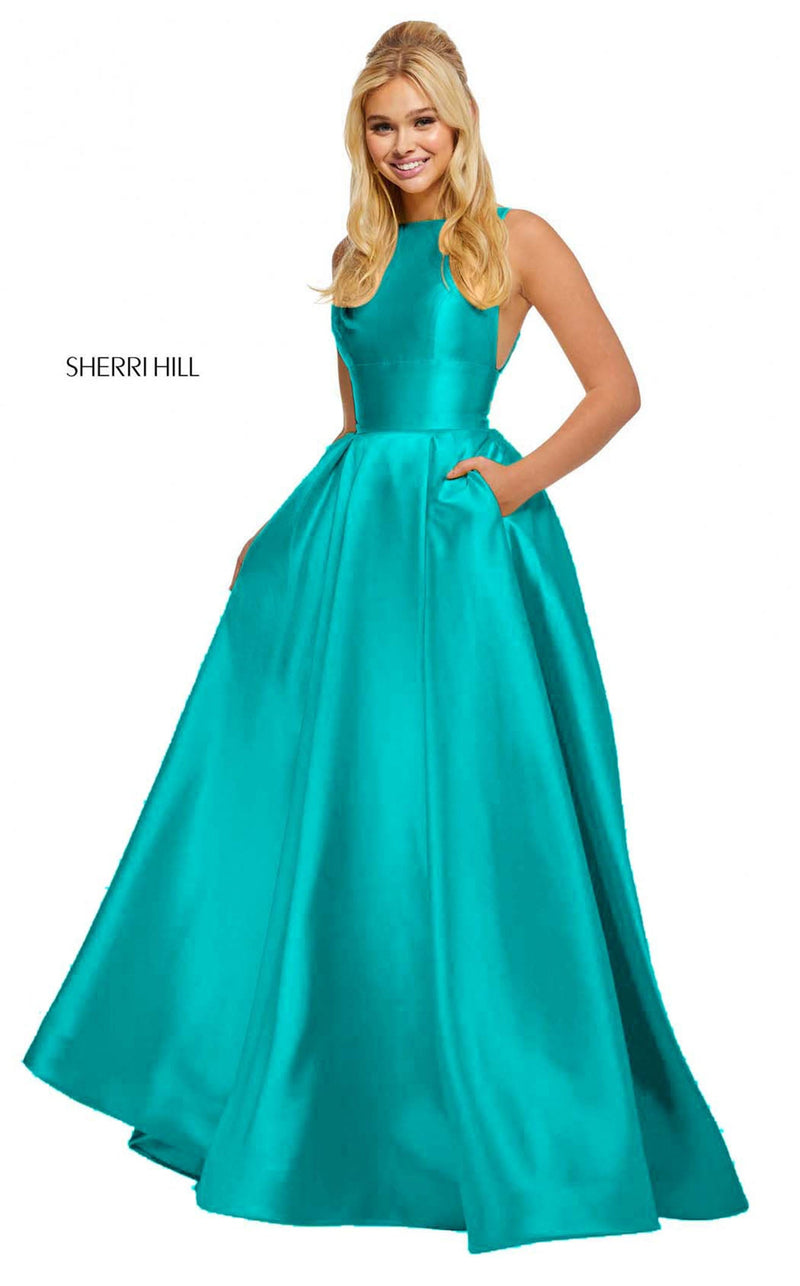 Sherri Hill 52572 Turquoise