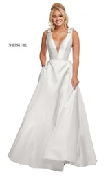Sherri Hill 52574 Ivory